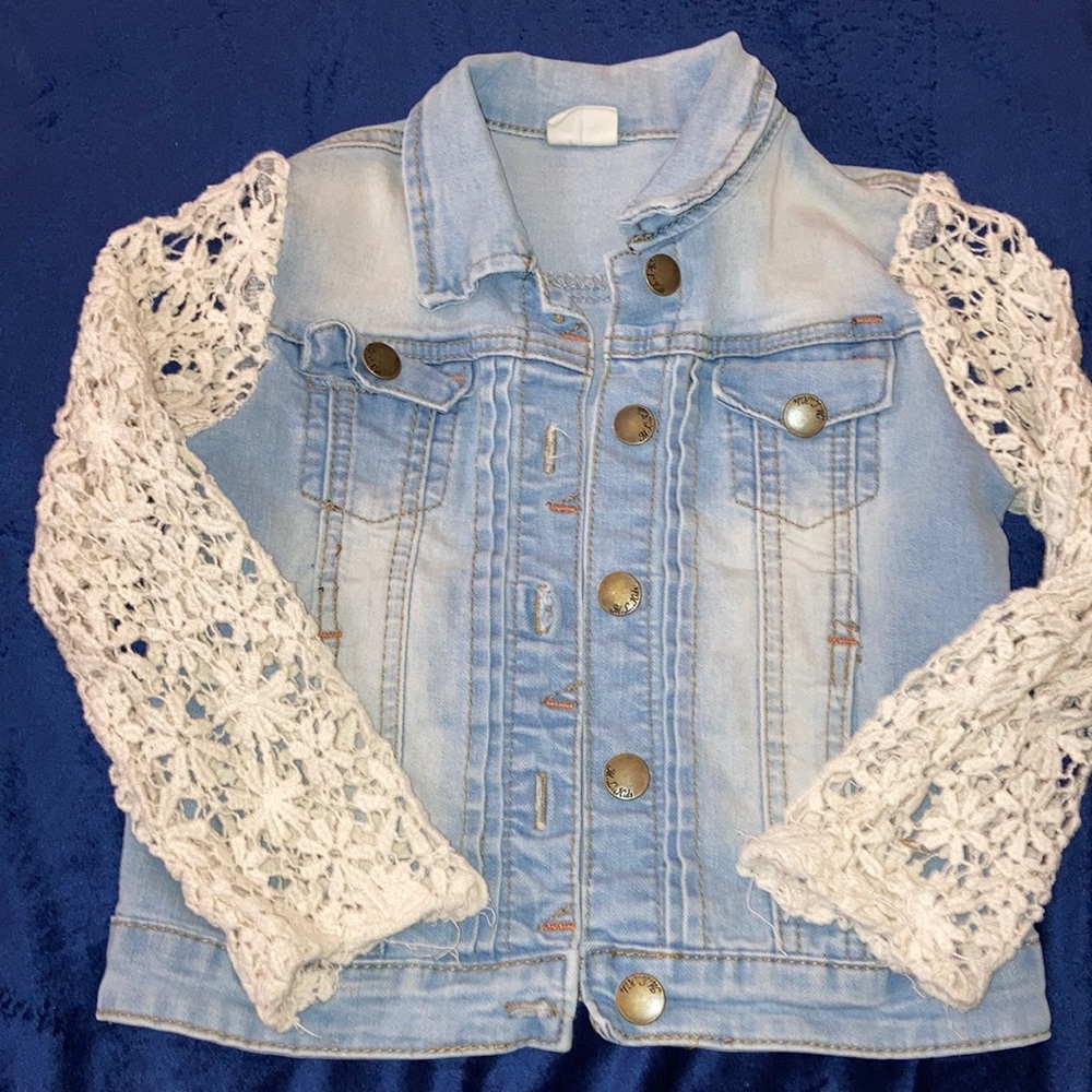 Lace Jean Jacket